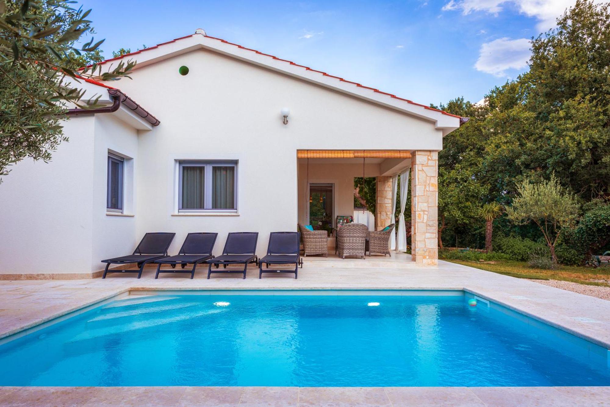 Villa Nevera Omišalj Exterior foto